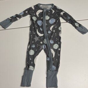 Little Sleepies To The Moon & Back 0-3 Months Zippy